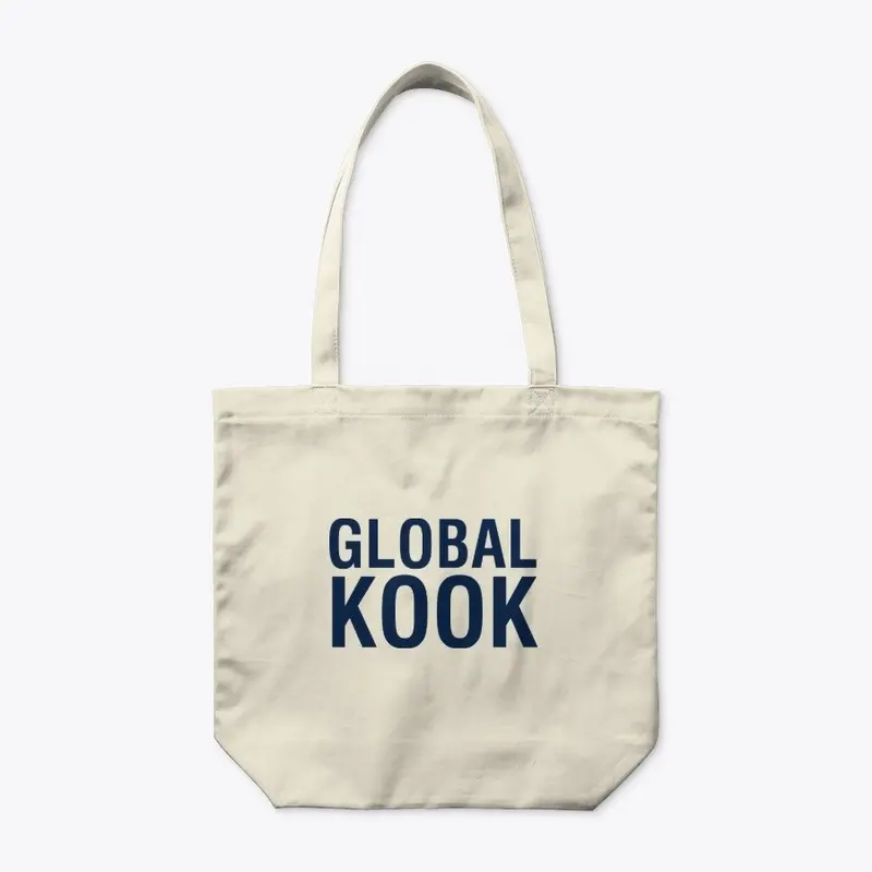 Wavy Navy Kook Tote